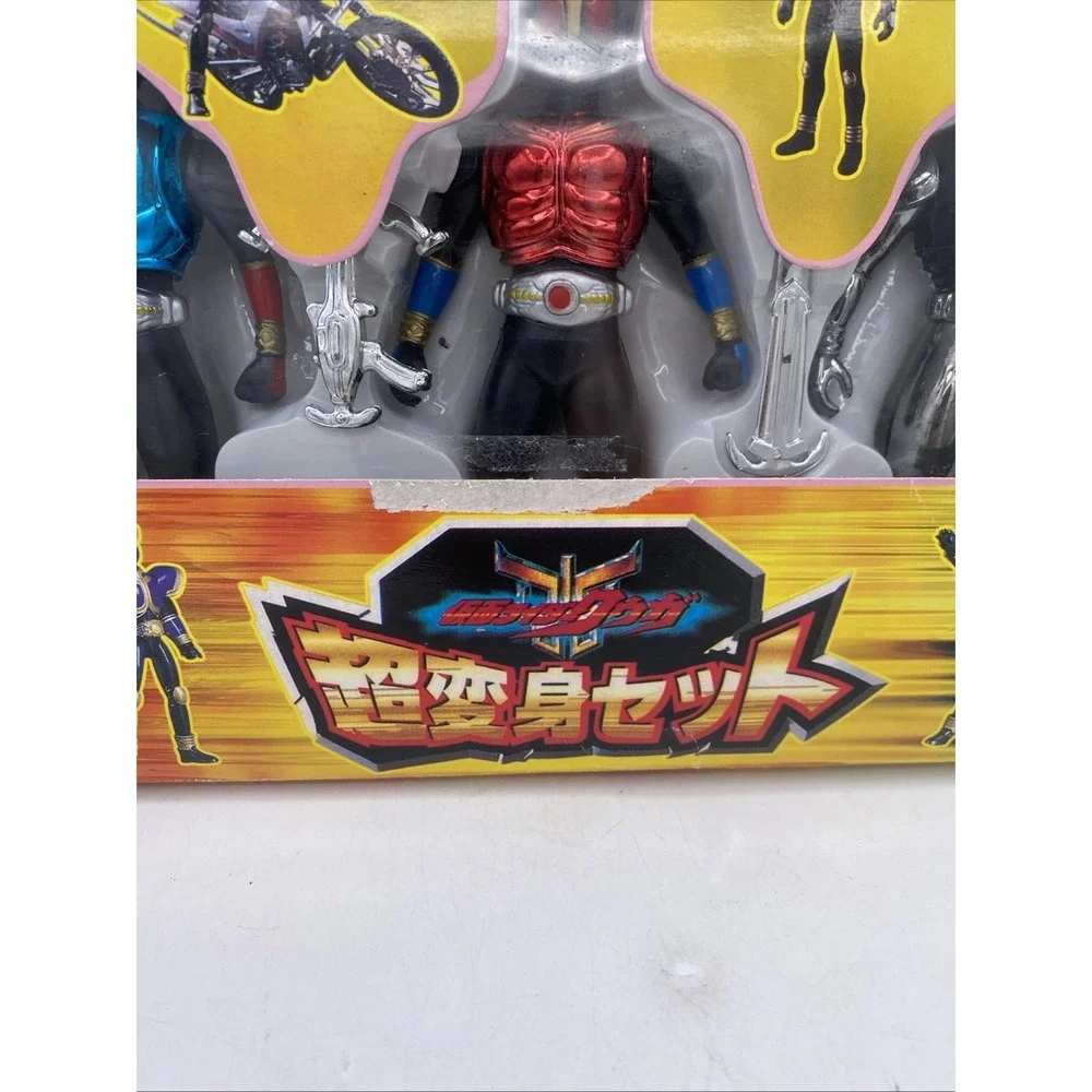 Vintage Kamen Rider Agito Bootleg Figure Set w/ Original Box Set of 5